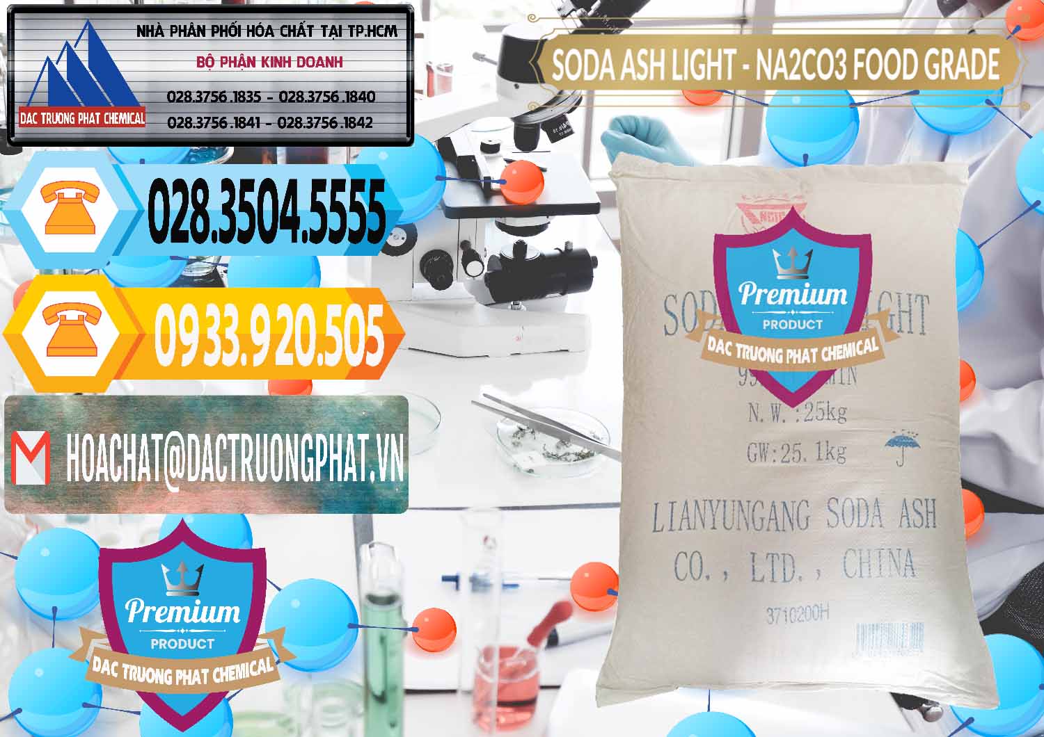 Soda Ash Light – NA2CO3 Food Grade Trung Quốc China Chuyên bán - phân phối Soda Ash Light – NA2CO3 Food Grade Trung Quốc China - 0127 - Nhà cung cấp ( nhập khẩu ) hóa chất tại TP.HCM - hoachattayrua.net