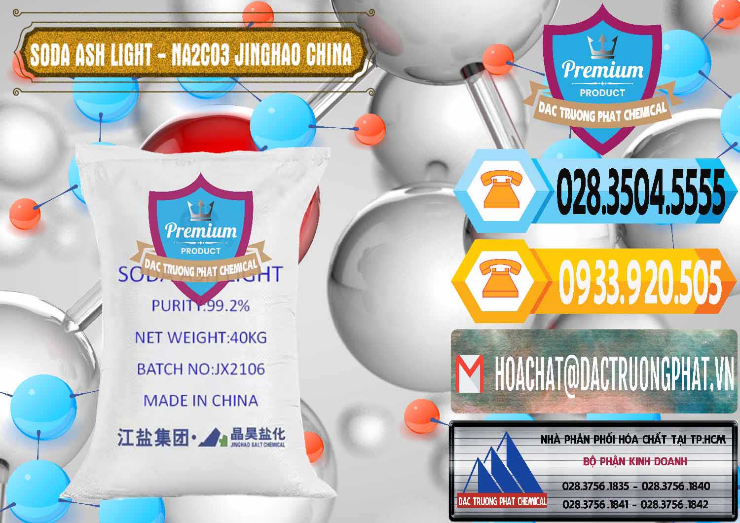 Nơi chuyên bán và phân phối Soda Ash Light - NA2CO3 Jinghao Trung Quốc China - 0339 - Cty phân phối - cung ứng hóa chất tại TP.HCM - hoachattayrua.net