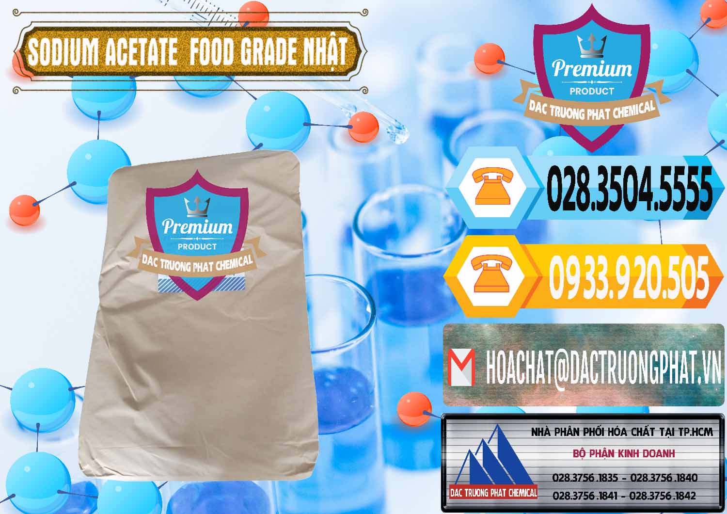 Công ty kinh doanh _ bán Sodium Acetate - Natri Acetate Food Grade Nhật Bản Japan - 0456 - Công ty phân phối ( cung cấp ) hóa chất tại TP.HCM - hoachattayrua.net
