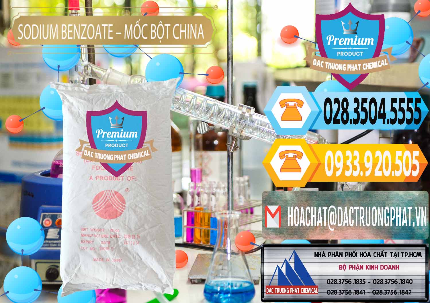 Đơn vị kinh doanh và bán Sodium Benzoate - Mốc Bột Chữ Cam Food Grade Trung Quốc China - 0135 - Bán & cung cấp hóa chất tại TP.HCM - hoachattayrua.net
