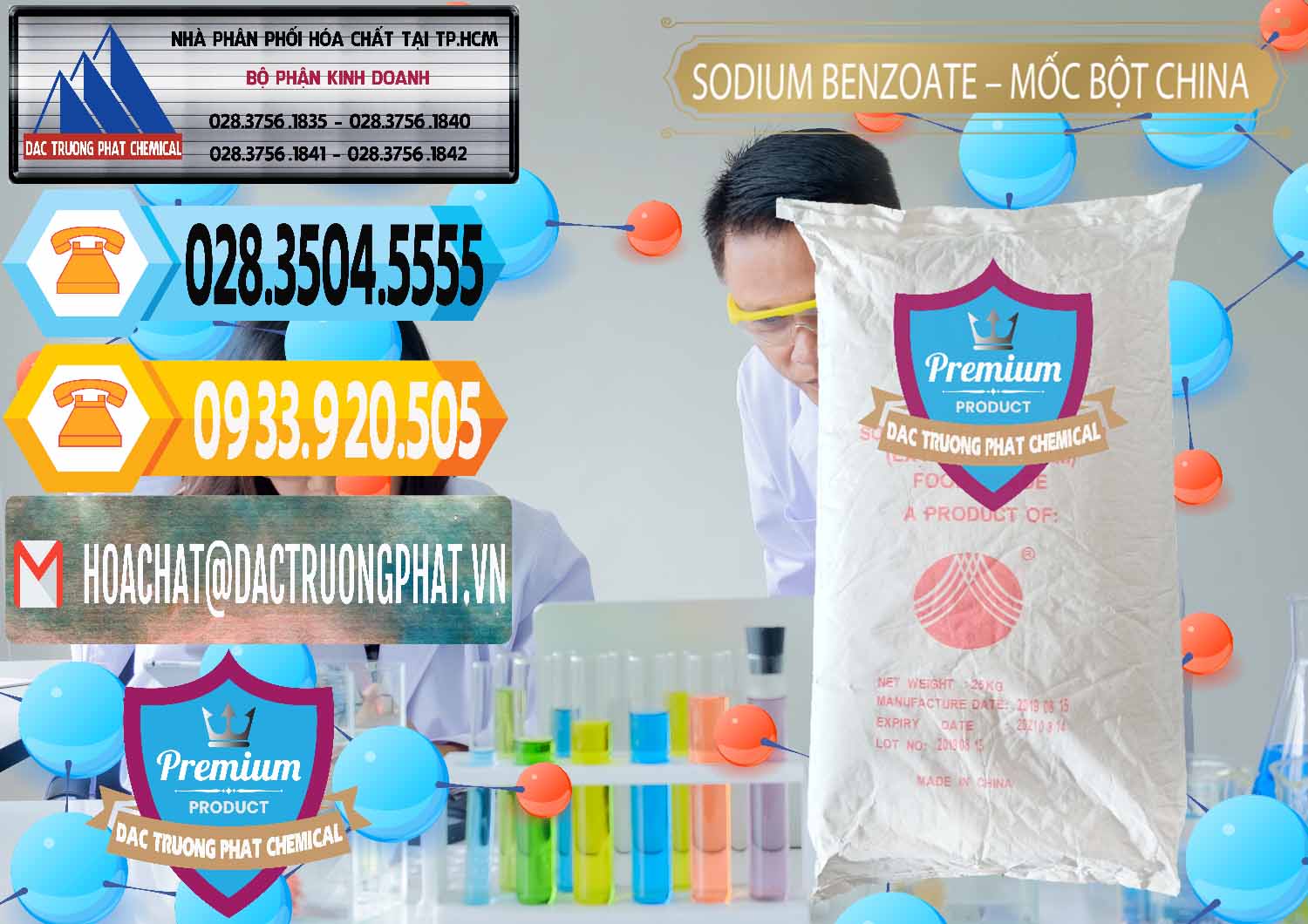 Đơn vị chuyên kinh doanh _ bán Sodium Benzoate - Mốc Bột Chữ Cam Food Grade Trung Quốc China - 0135 - Nhà phân phối và cung cấp hóa chất tại TP.HCM - hoachattayrua.net