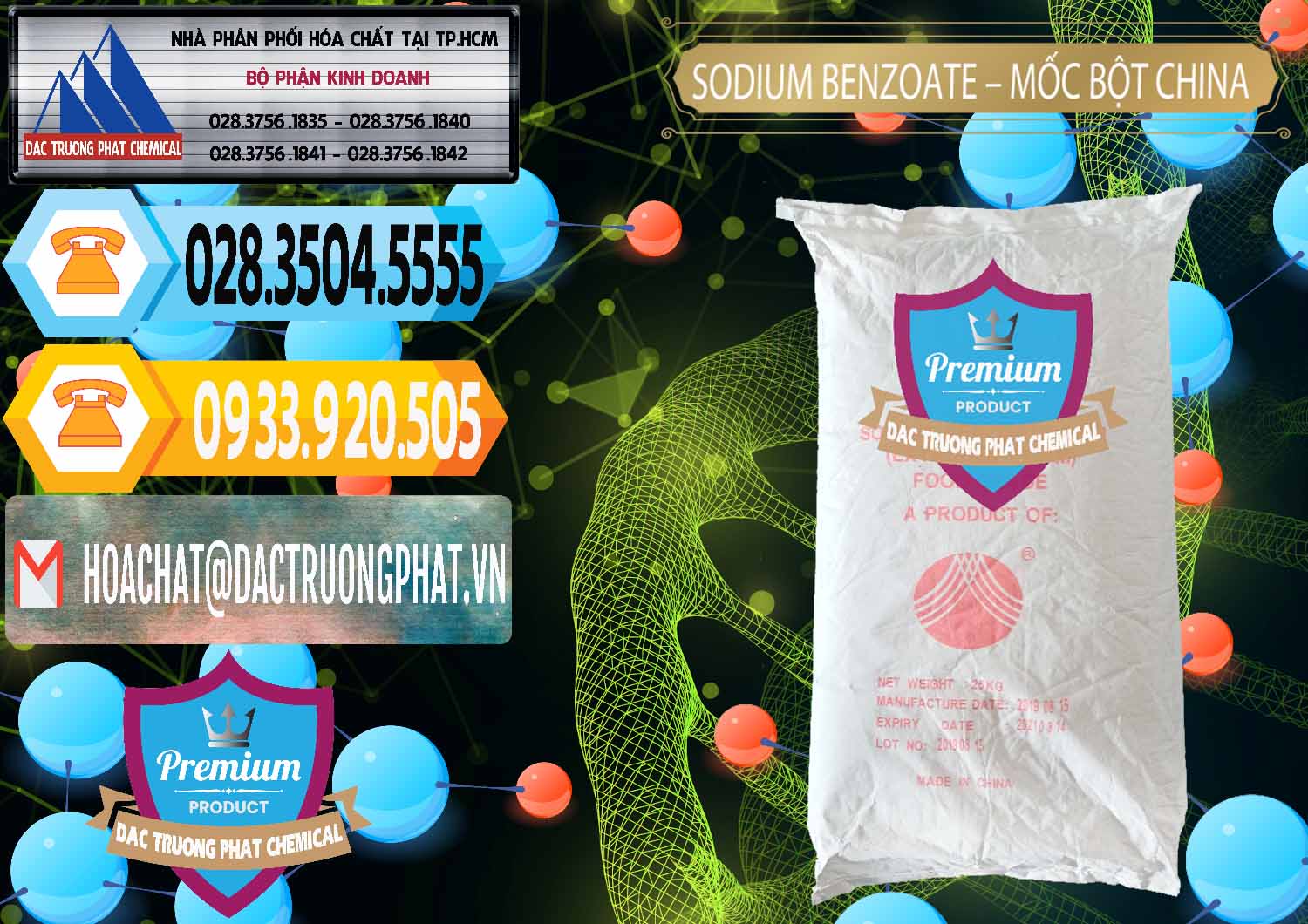 Nơi chuyên cung ứng - bán Sodium Benzoate - Mốc Bột Chữ Cam Food Grade Trung Quốc China - 0135 - Nơi chuyên bán _ phân phối hóa chất tại TP.HCM - hoachattayrua.net