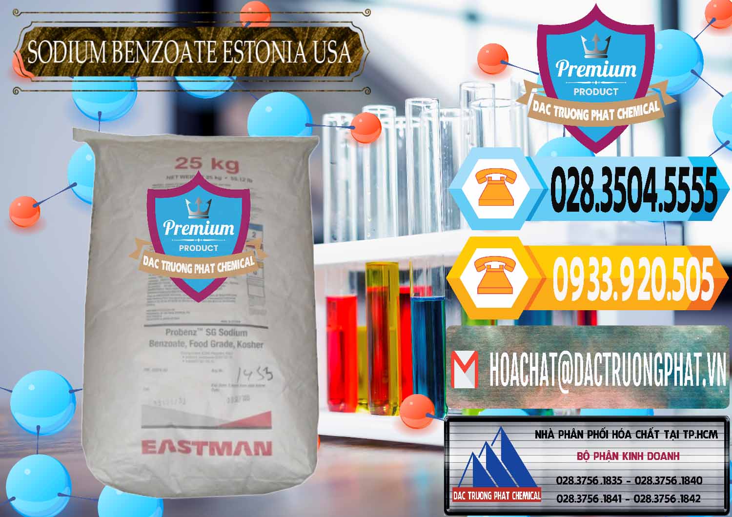 Bán - cung ứng Sodium Benzoate - Mốc Bột Estonia Mỹ USA - 0468 - Chuyên nhập khẩu - phân phối hóa chất tại TP.HCM - hoachattayrua.net