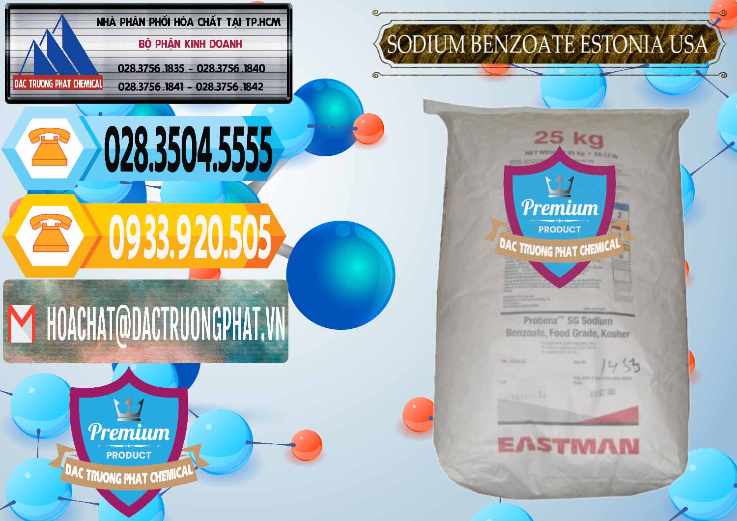 Cty cung ứng & bán Sodium Benzoate - Mốc Bột Estonia Mỹ USA - 0468 - Nhà phân phối và cung cấp hóa chất tại TP.HCM - hoachattayrua.net