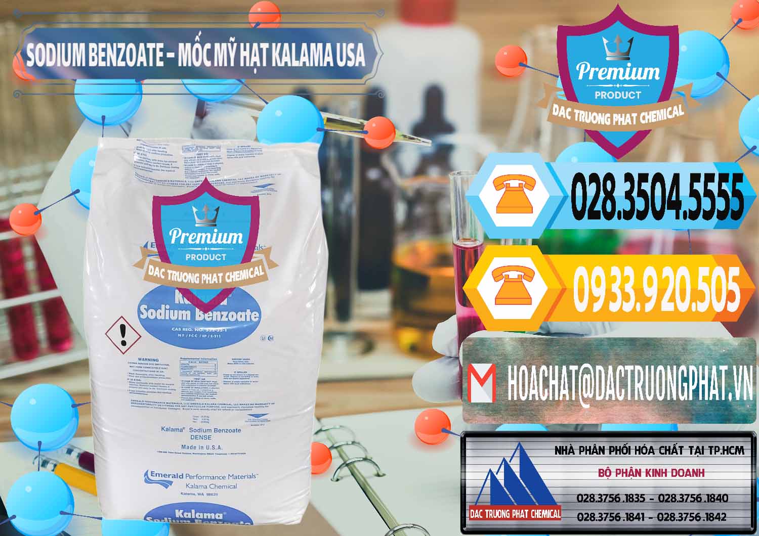 Nơi chuyên phân phối & bán Sodium Benzoate - Mốc Hạt Kalama Food Grade Mỹ Usa - 0137 - Công ty chuyên kinh doanh & cung cấp hóa chất tại TP.HCM - hoachattayrua.net