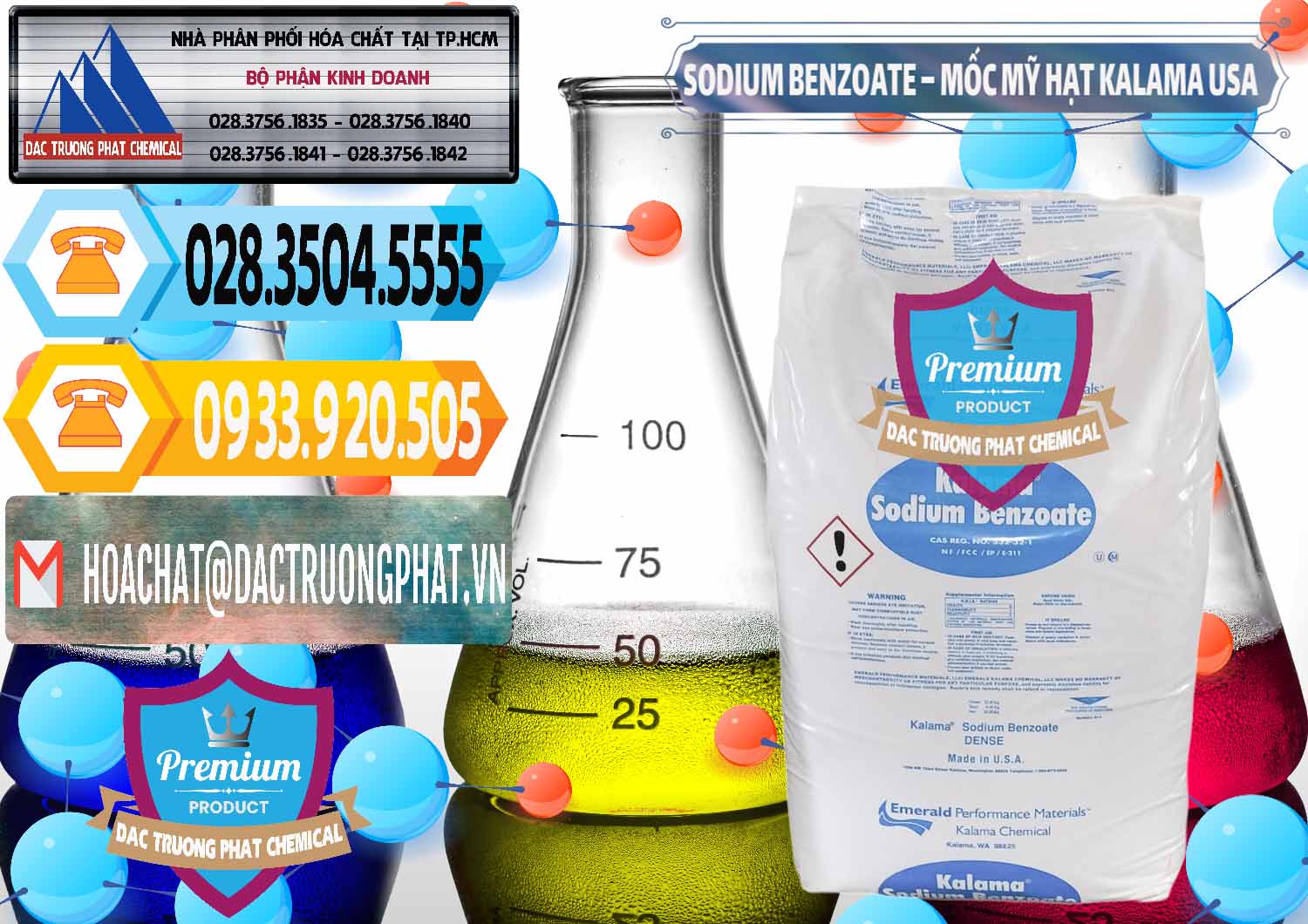 Nhà cung ứng ( bán ) Sodium Benzoate - Mốc Hạt Kalama Food Grade Mỹ Usa - 0137 - Cty cung cấp & phân phối hóa chất tại TP.HCM - hoachattayrua.net
