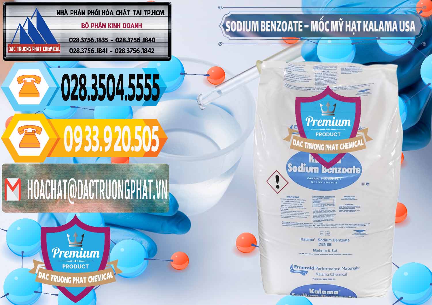 Sodium Benzoate - Mốc Hạt Kalama Food Grade Mỹ Usa Công ty chuyên nhập khẩu ( bán ) Sodium Benzoate - Mốc Hạt Kalama Food Grade Mỹ Usa - 0137 - Đơn vị cung cấp - kinh doanh hóa chất tại TP.HCM - hoachattayrua.net