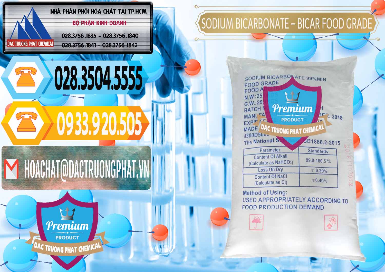 Nơi chuyên bán và phân phối Sodium Bicarbonate – Bicar NaHCO3 Food Grade Trung Quốc China - 0138 - Đơn vị chuyên cung cấp ( kinh doanh ) hóa chất tại TP.HCM - hoachattayrua.net