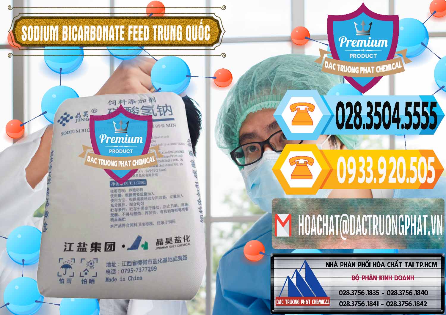 Nơi chuyên bán _ cung ứng Sodium Bicarbonate – Bicar NaHCO3 Feed Jing Hao Trung Quốc China - 0380 - Nơi cung cấp ( bán ) hóa chất tại TP.HCM - hoachattayrua.net