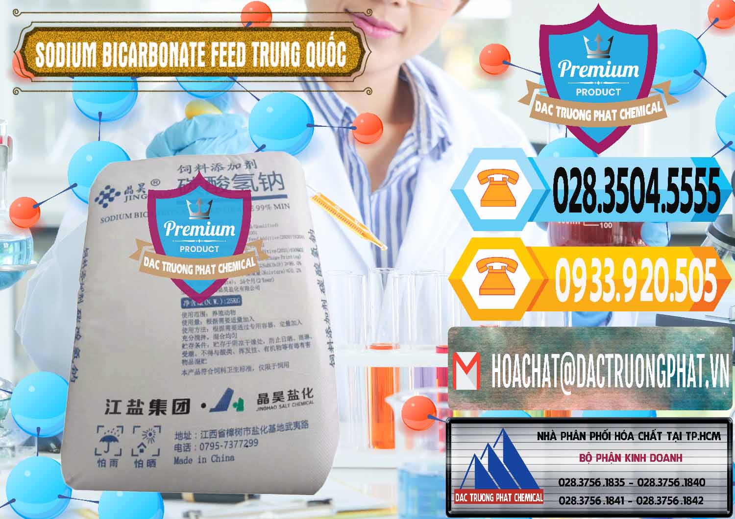 Nhà nhập khẩu _ bán Sodium Bicarbonate – Bicar NaHCO3 Feed Jing Hao Trung Quốc China - 0380 - Đơn vị cung cấp - bán hóa chất tại TP.HCM - hoachattayrua.net