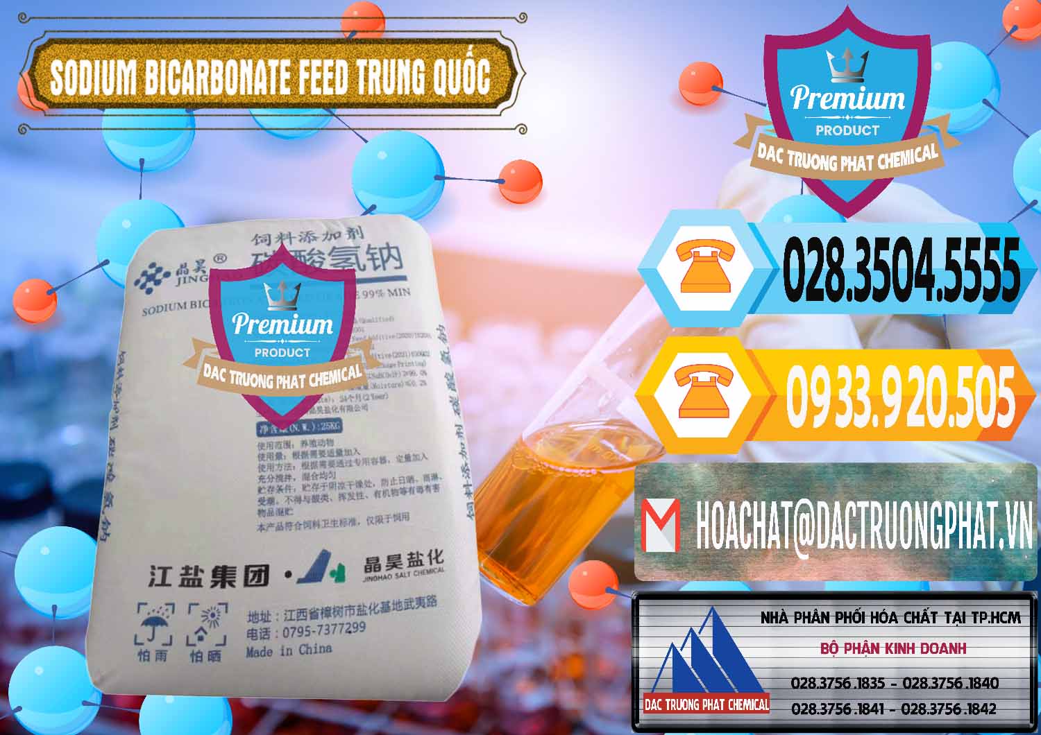 Nơi cung cấp và bán Sodium Bicarbonate – Bicar NaHCO3 Feed Jing Hao Trung Quốc China - 0380 - Nơi chuyên nhập khẩu và cung cấp hóa chất tại TP.HCM - hoachattayrua.net