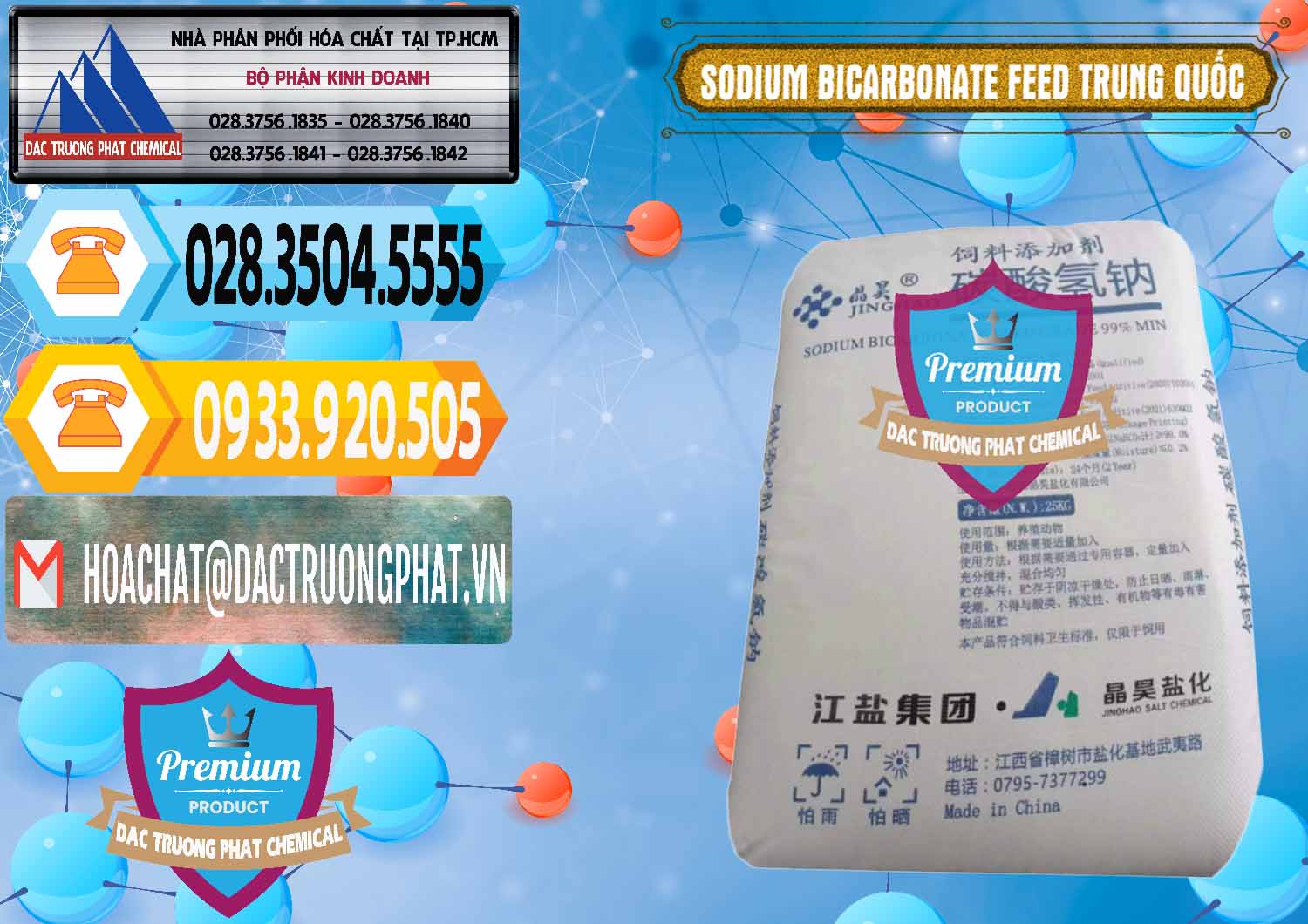 Chuyên kinh doanh & bán Sodium Bicarbonate – Bicar NaHCO3 Feed Jing Hao Trung Quốc China - 0380 - Bán _ phân phối hóa chất tại TP.HCM - hoachattayrua.net
