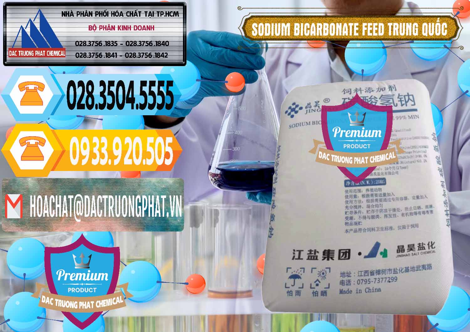 Cty chuyên phân phối ( bán ) Sodium Bicarbonate – Bicar NaHCO3 Feed Jing Hao Trung Quốc China - 0380 - Cty nhập khẩu và cung cấp hóa chất tại TP.HCM - hoachattayrua.net