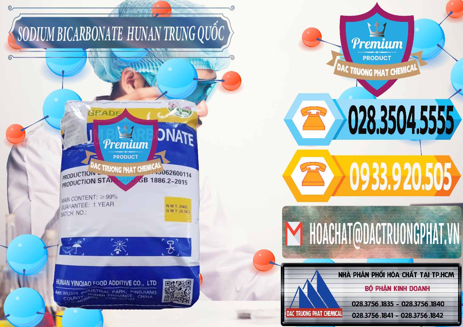 Nơi chuyên kinh doanh và bán Sodium Bicarbonate – Bicar NaHCO3 Hunan Trung Quốc China - 0405 - Công ty nhập khẩu & phân phối hóa chất tại TP.HCM - hoachattayrua.net