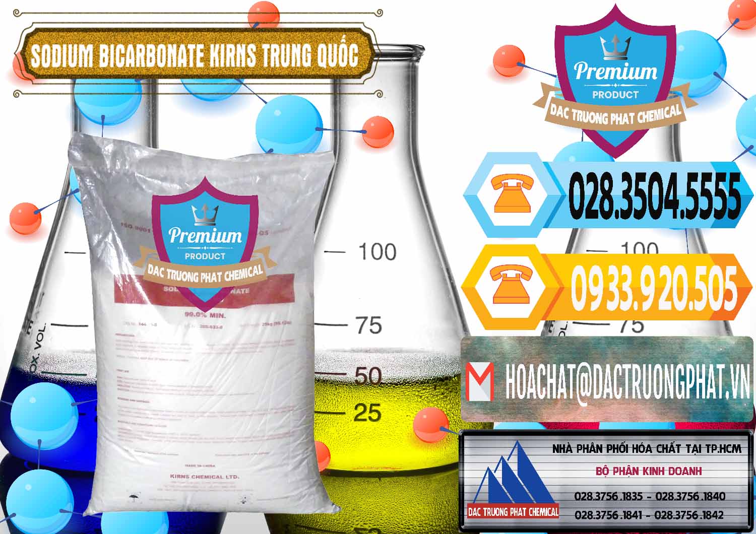 Chuyên cung cấp - bán Sodium Bicarbonate – Bicar NaHCO3 Food Grade Kirns Trung Quốc - 0217 - Công ty phân phối - cung cấp hóa chất tại TP.HCM - hoachattayrua.net