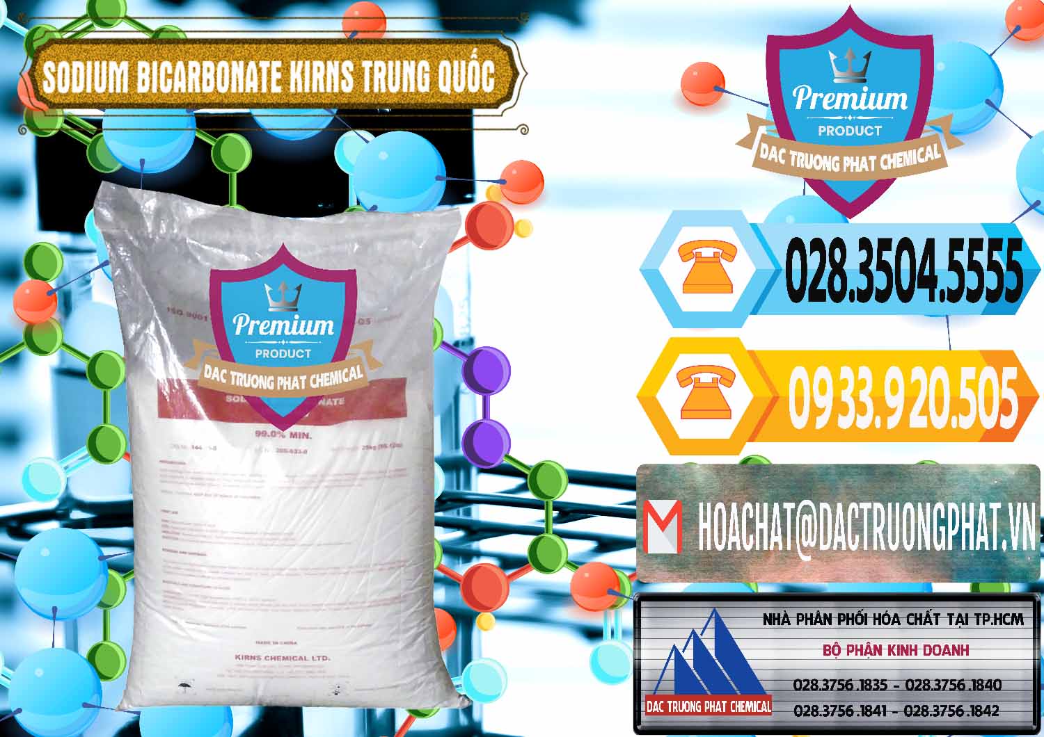 Công ty chuyên kinh doanh - bán Sodium Bicarbonate – Bicar NaHCO3 Food Grade Kirns Trung Quốc - 0217 - Cung cấp và bán hóa chất tại TP.HCM - hoachattayrua.net