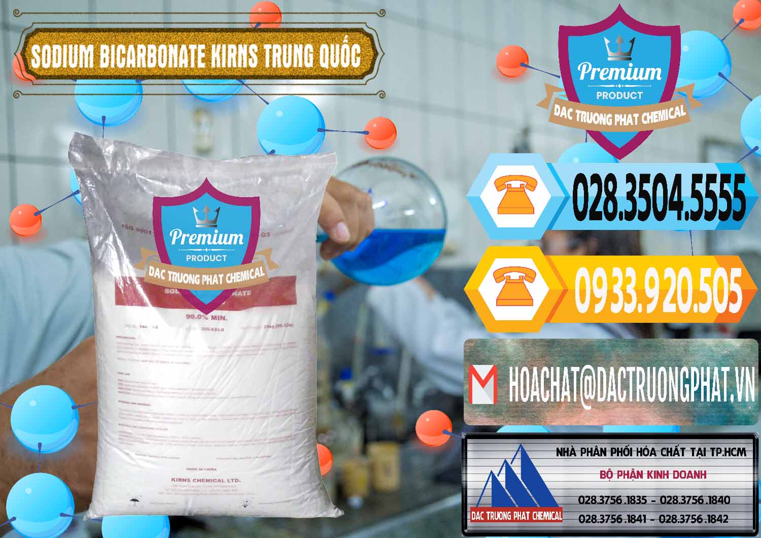 Chuyên cung ứng và bán Sodium Bicarbonate – Bicar NaHCO3 Food Grade Kirns Trung Quốc - 0217 - Công ty chuyên nhập khẩu ( phân phối ) hóa chất tại TP.HCM - hoachattayrua.net