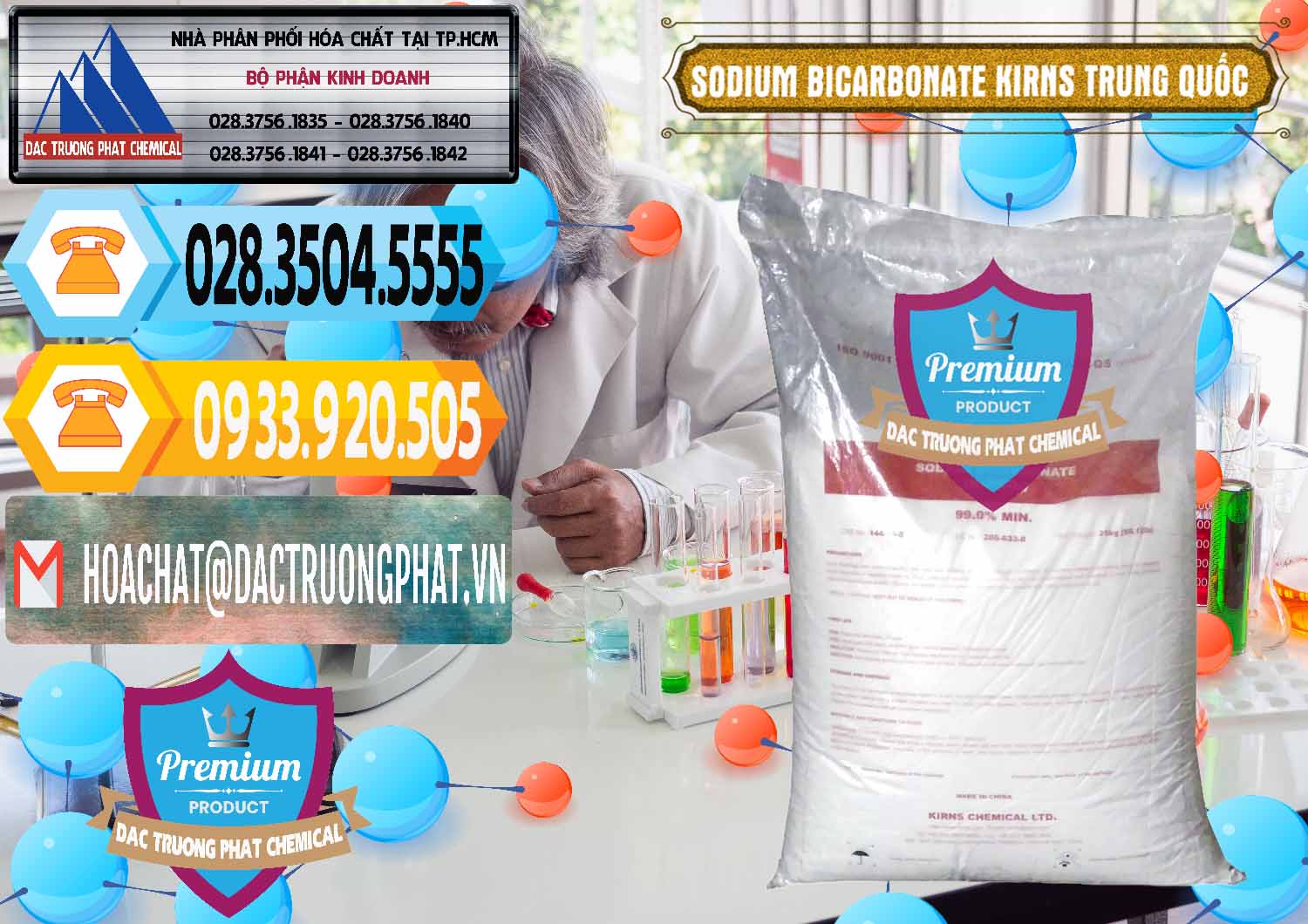 Công ty phân phối và bán Sodium Bicarbonate – Bicar NaHCO3 Food Grade Kirns Trung Quốc - 0217 - Đơn vị nhập khẩu ( cung cấp ) hóa chất tại TP.HCM - hoachattayrua.net