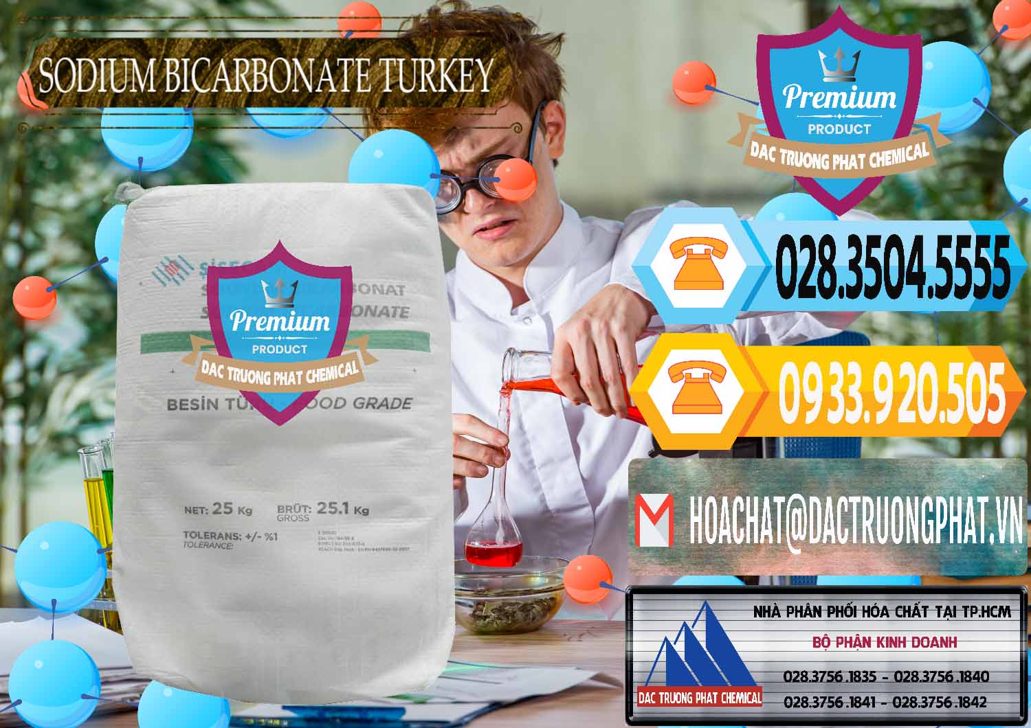 Đơn vị nhập khẩu ( bán ) Sodium Bicarbonate – Bicar NaHCO3 Food Grade Thổ Nhĩ Kỳ Turkey - 0219 - Công ty cung cấp - bán hóa chất tại TP.HCM - hoachattayrua.net