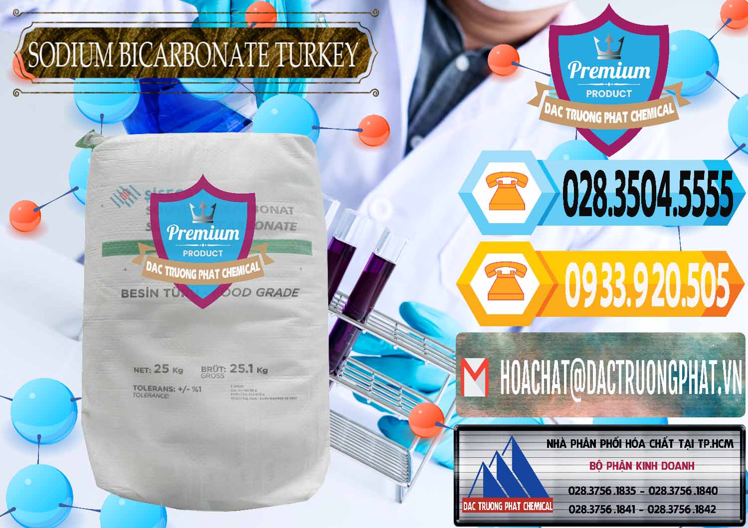Cty chuyên bán & cung cấp Sodium Bicarbonate – Bicar NaHCO3 Food Grade Thổ Nhĩ Kỳ Turkey - 0219 - Đơn vị cung ứng - phân phối hóa chất tại TP.HCM - hoachattayrua.net