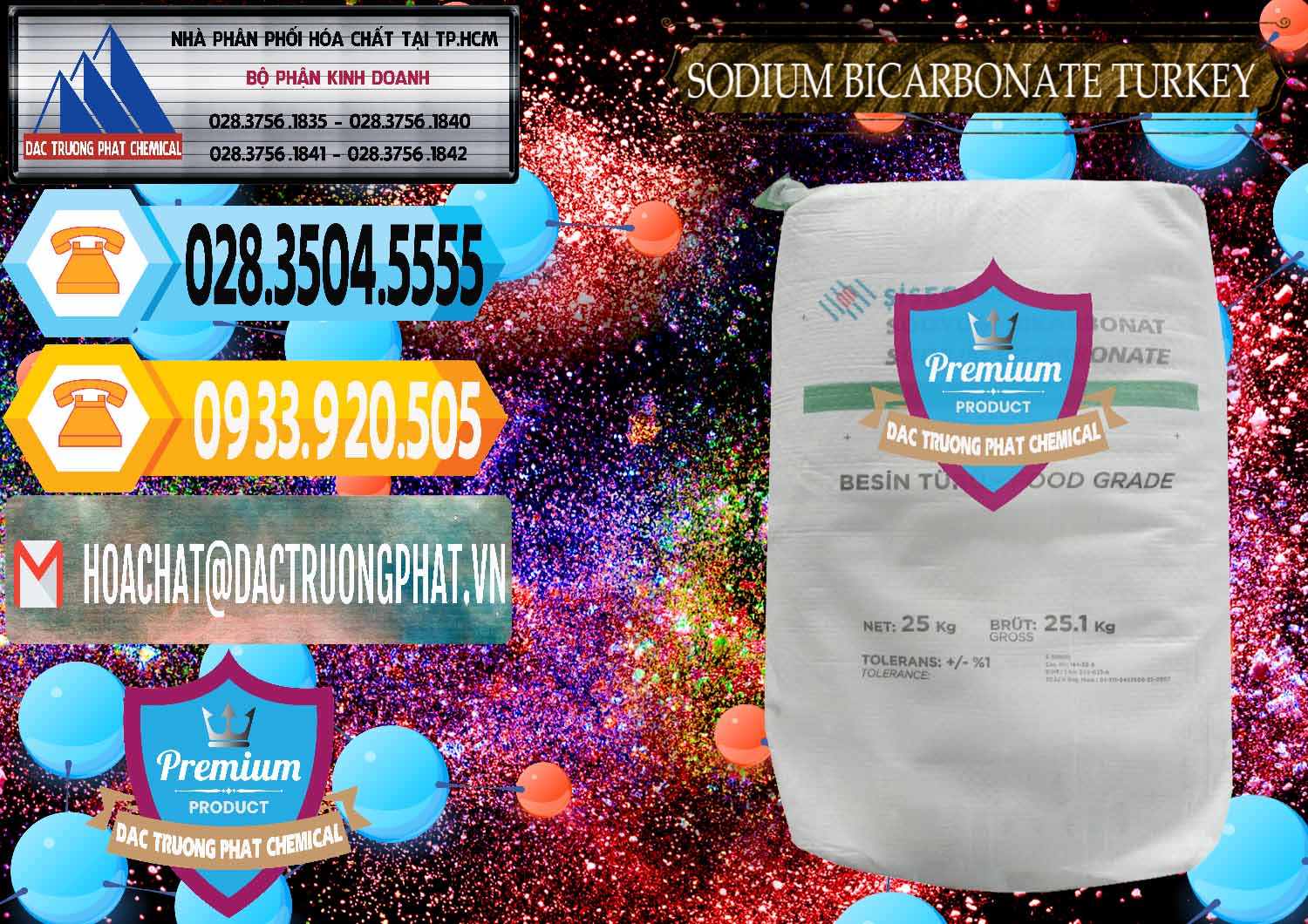 Công ty bán - cung ứng Sodium Bicarbonate – Bicar NaHCO3 Food Grade Thổ Nhĩ Kỳ Turkey - 0219 - Công ty chuyên phân phối ( cung ứng ) hóa chất tại TP.HCM - hoachattayrua.net