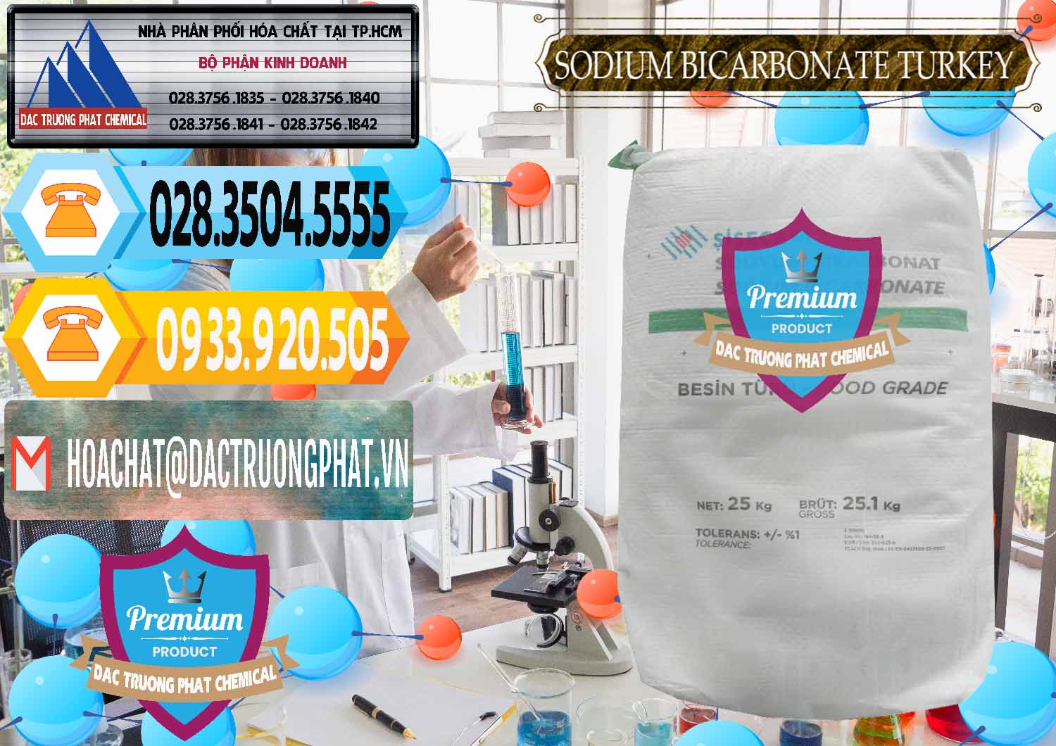 Công ty nhập khẩu & bán Sodium Bicarbonate – Bicar NaHCO3 Food Grade Thổ Nhĩ Kỳ Turkey - 0219 - Cty kinh doanh và cung cấp hóa chất tại TP.HCM - hoachattayrua.net