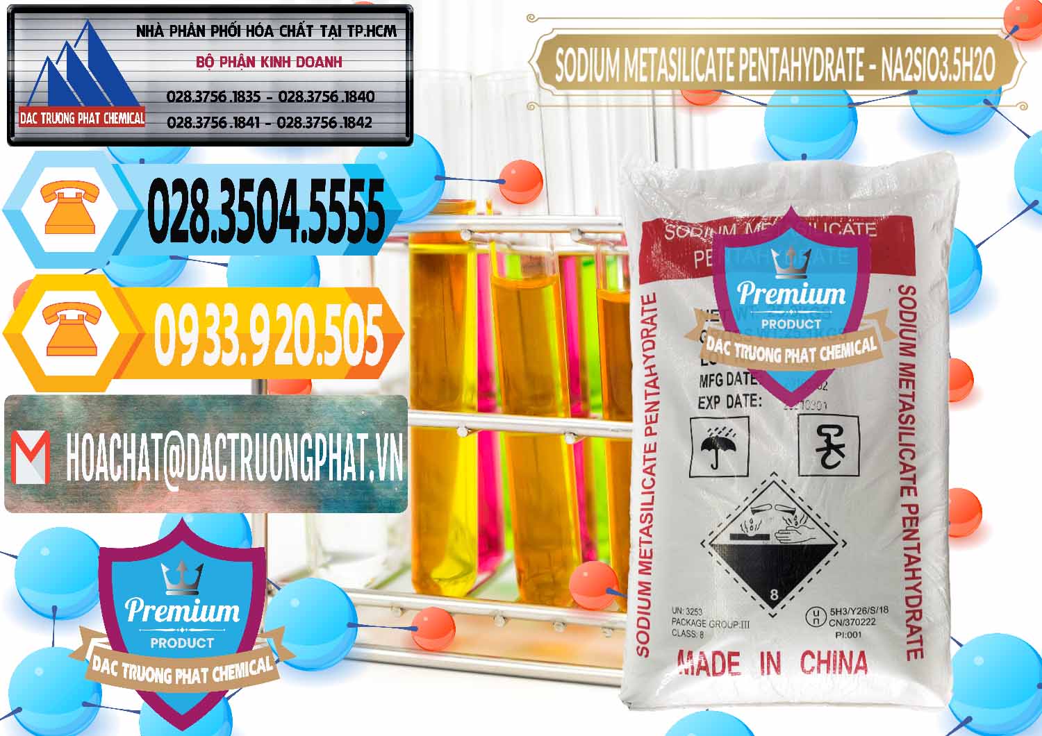 Công ty bán ( cung cấp ) Sodium Metasilicate Pentahydrate – Silicate Bột Trung Quốc China - 0147 - Cty chuyên nhập khẩu và cung cấp hóa chất tại TP.HCM - hoachattayrua.net