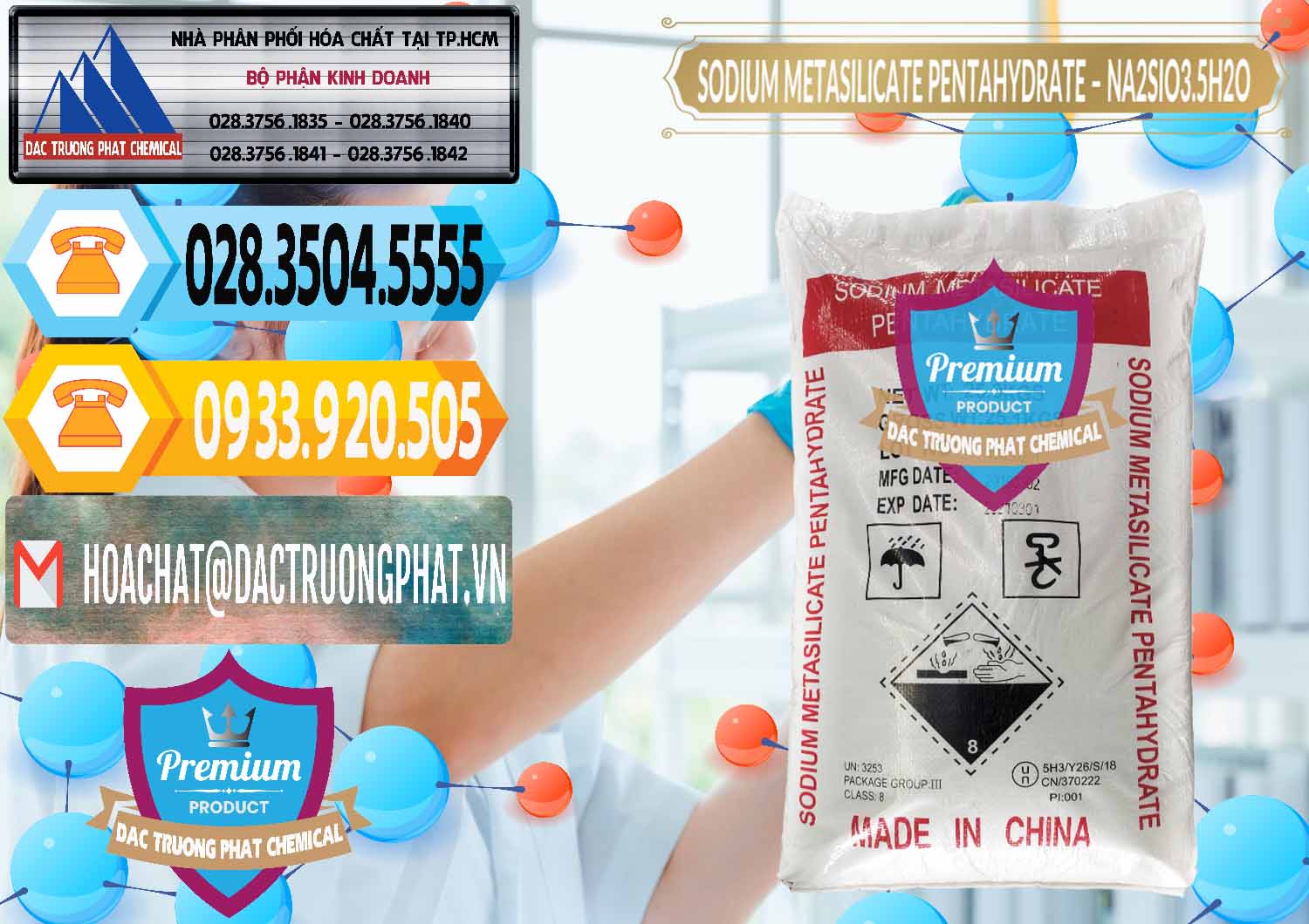 Nơi chuyên bán & cung ứng Sodium Metasilicate Pentahydrate – Silicate Bột Trung Quốc China - 0147 - Đơn vị chuyên cung cấp và nhập khẩu hóa chất tại TP.HCM - hoachattayrua.net