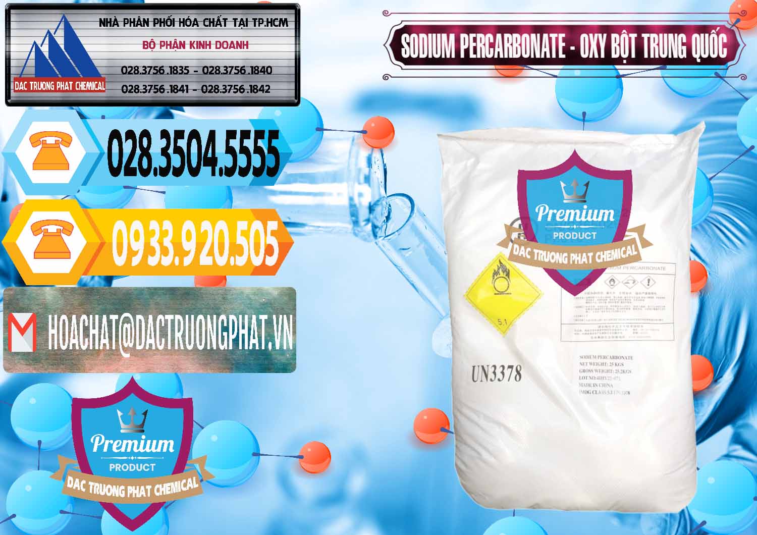 Chuyên bán - cung cấp Sodium Percarbonate Dạng Bột Trung Quốc China - 0390 - Nhà phân phối và cung cấp hóa chất tại TP.HCM - hoachattayrua.net