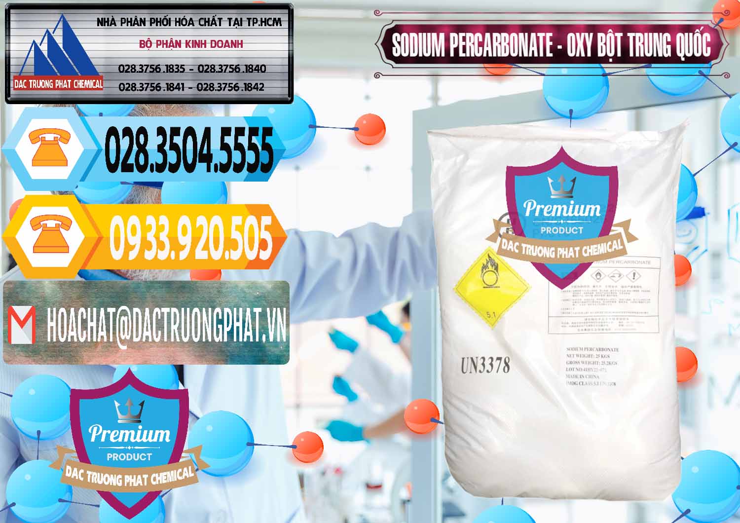 Chuyên kinh doanh & bán Sodium Percarbonate Dạng Bột Trung Quốc China - 0390 - Đơn vị chuyên nhập khẩu _ phân phối hóa chất tại TP.HCM - hoachattayrua.net