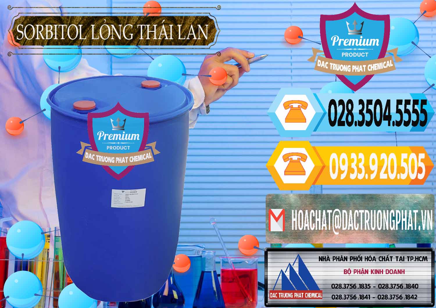 Cty chuyên cung cấp ( bán ) Sorbitol - C6H14O6 Lỏng 70% Food Grade Thái Lan Thailand - 0341 - Cty kinh doanh ( phân phối ) hóa chất tại TP.HCM - hoachattayrua.net