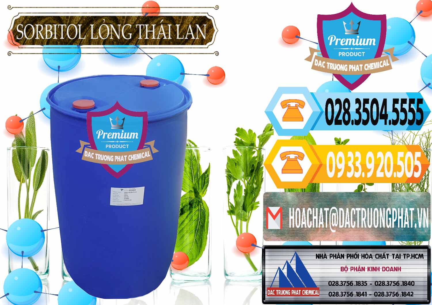 Chuyên bán - cung cấp Sorbitol - C6H14O6 Lỏng 70% Food Grade Thái Lan Thailand - 0341 - Công ty cung cấp _ nhập khẩu hóa chất tại TP.HCM - hoachattayrua.net