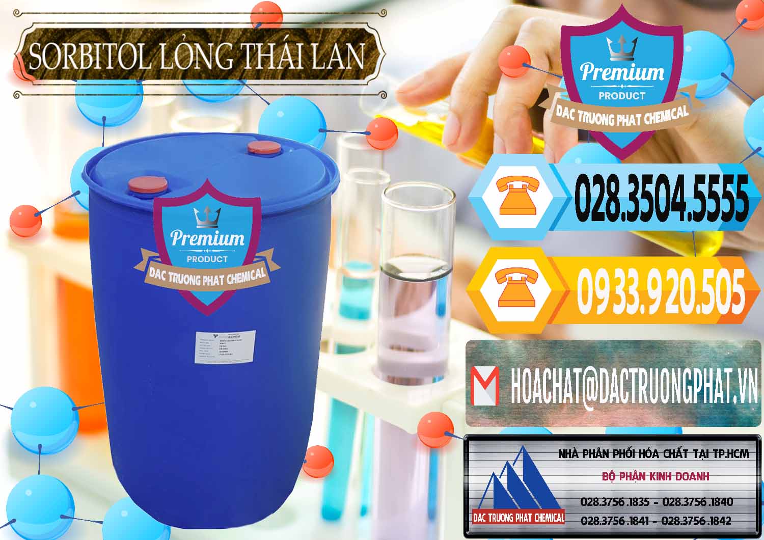Đơn vị cung cấp ( bán ) Sorbitol - C6H14O6 Lỏng 70% Food Grade Thái Lan Thailand - 0341 - Cty chuyên nhập khẩu _ phân phối hóa chất tại TP.HCM - hoachattayrua.net