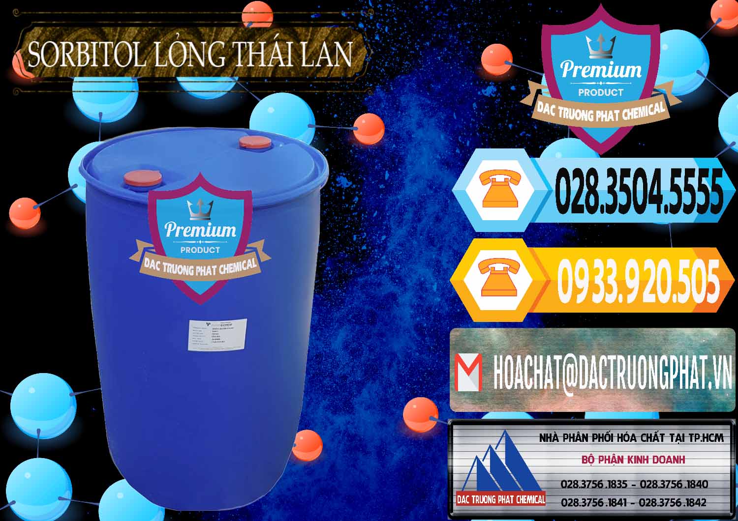 Công ty bán & cung ứng Sorbitol - C6H14O6 Lỏng 70% Food Grade Thái Lan Thailand - 0341 - Cty phân phối & cung ứng hóa chất tại TP.HCM - hoachattayrua.net