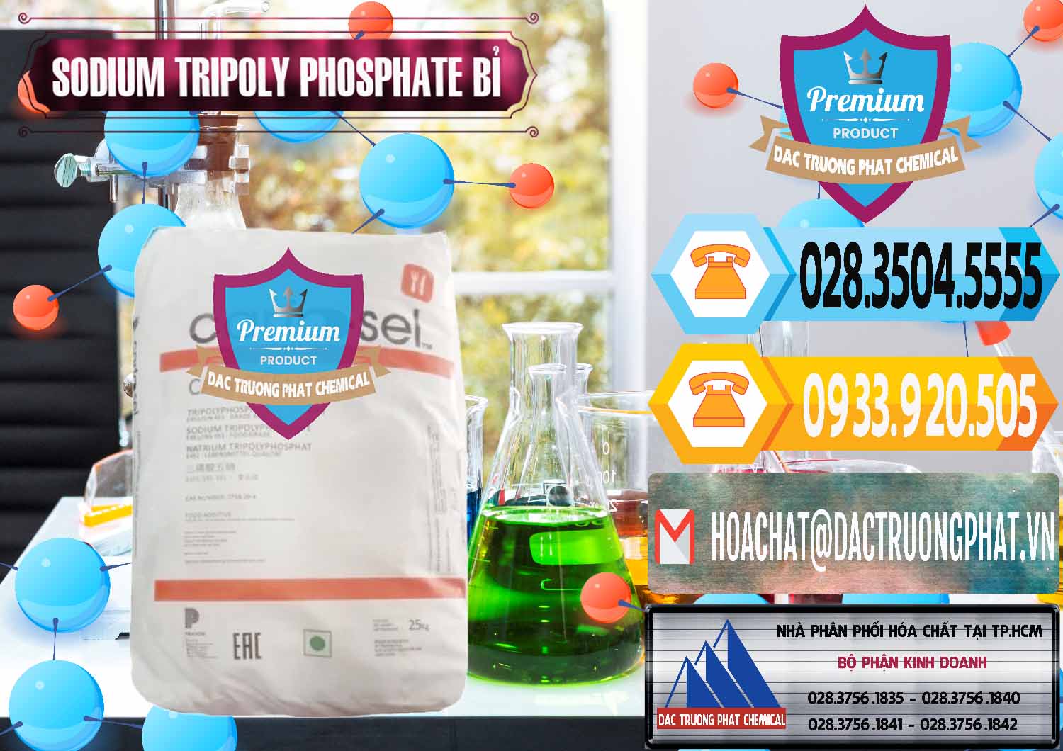 Nơi bán và cung ứng Sodium Tripoly Phosphate - STPP Carfosel 991 Bỉ Belgium - 0429 - Cty chuyên bán _ phân phối hóa chất tại TP.HCM - hoachattayrua.net