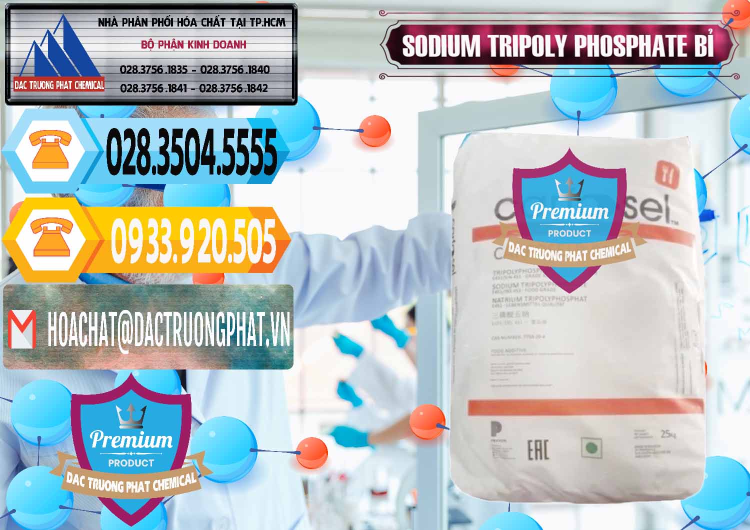 Đơn vị chuyên cung ứng _ bán Sodium Tripoly Phosphate - STPP Carfosel 991 Bỉ Belgium - 0429 - Nơi cung ứng và phân phối hóa chất tại TP.HCM - hoachattayrua.net