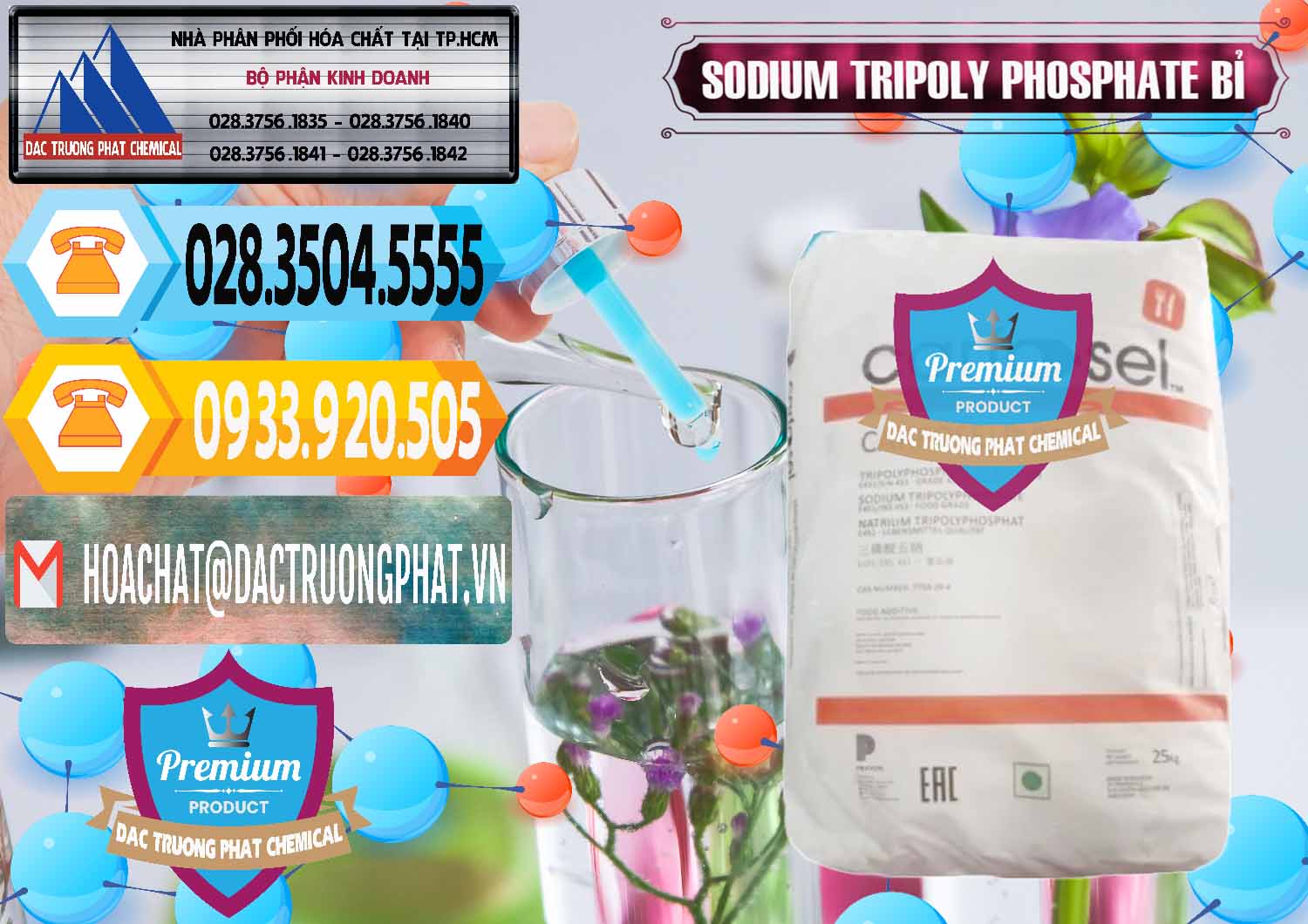 Công ty phân phối và bán Sodium Tripoly Phosphate - STPP Carfosel 991 Bỉ Belgium - 0429 - Nhà phân phối _ cung cấp hóa chất tại TP.HCM - hoachattayrua.net
