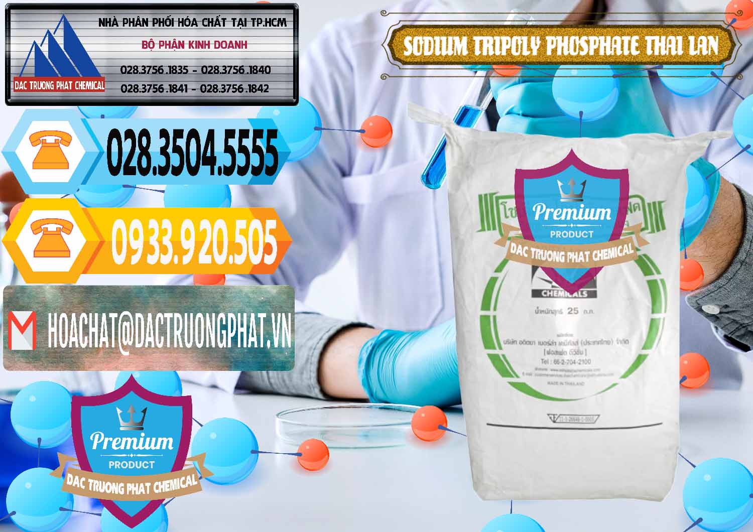 Cty chuyên bán - cung ứng Sodium Tripoly Phosphate - STPP Aditya Birla Grasim Thái Lan Thailand - 0421 - Nơi cung ứng ( phân phối ) hóa chất tại TP.HCM - hoachattayrua.net