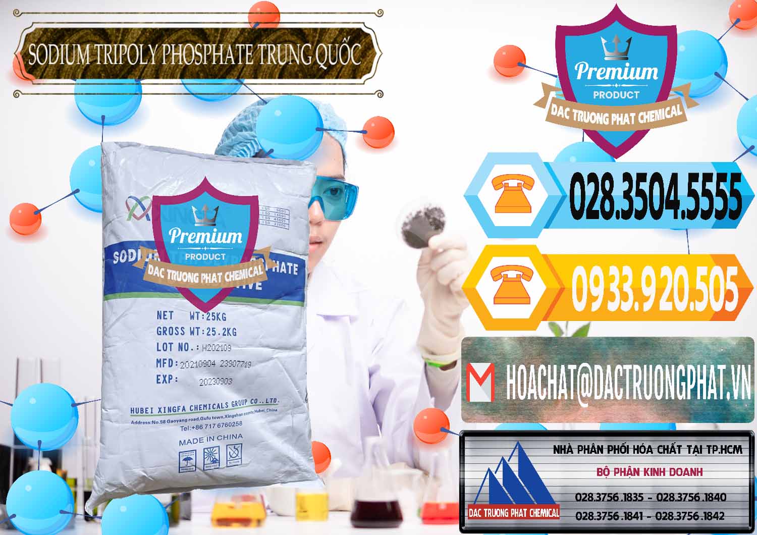 Công ty chuyên bán _ phân phối Sodium Tripoly Phosphate - STPP 96% Xingfa Trung Quốc China - 0433 - Nhà cung cấp - phân phối hóa chất tại TP.HCM - hoachattayrua.net