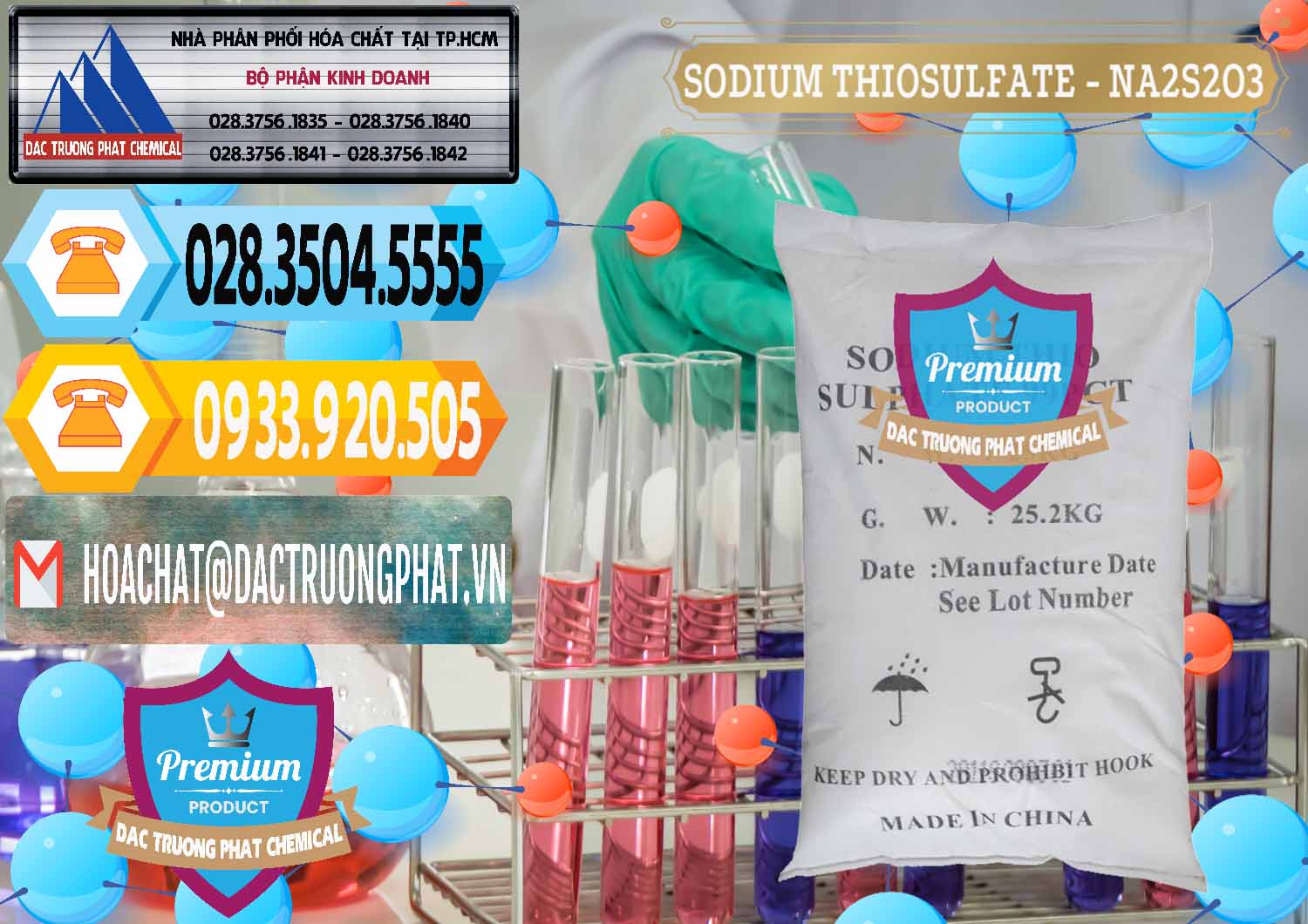 Nơi phân phối ( bán ) Sodium Thiosulfate - NA2S2O3 Trung Quốc China - 0151 - Đơn vị cung cấp _ phân phối hóa chất tại TP.HCM - hoachattayrua.net