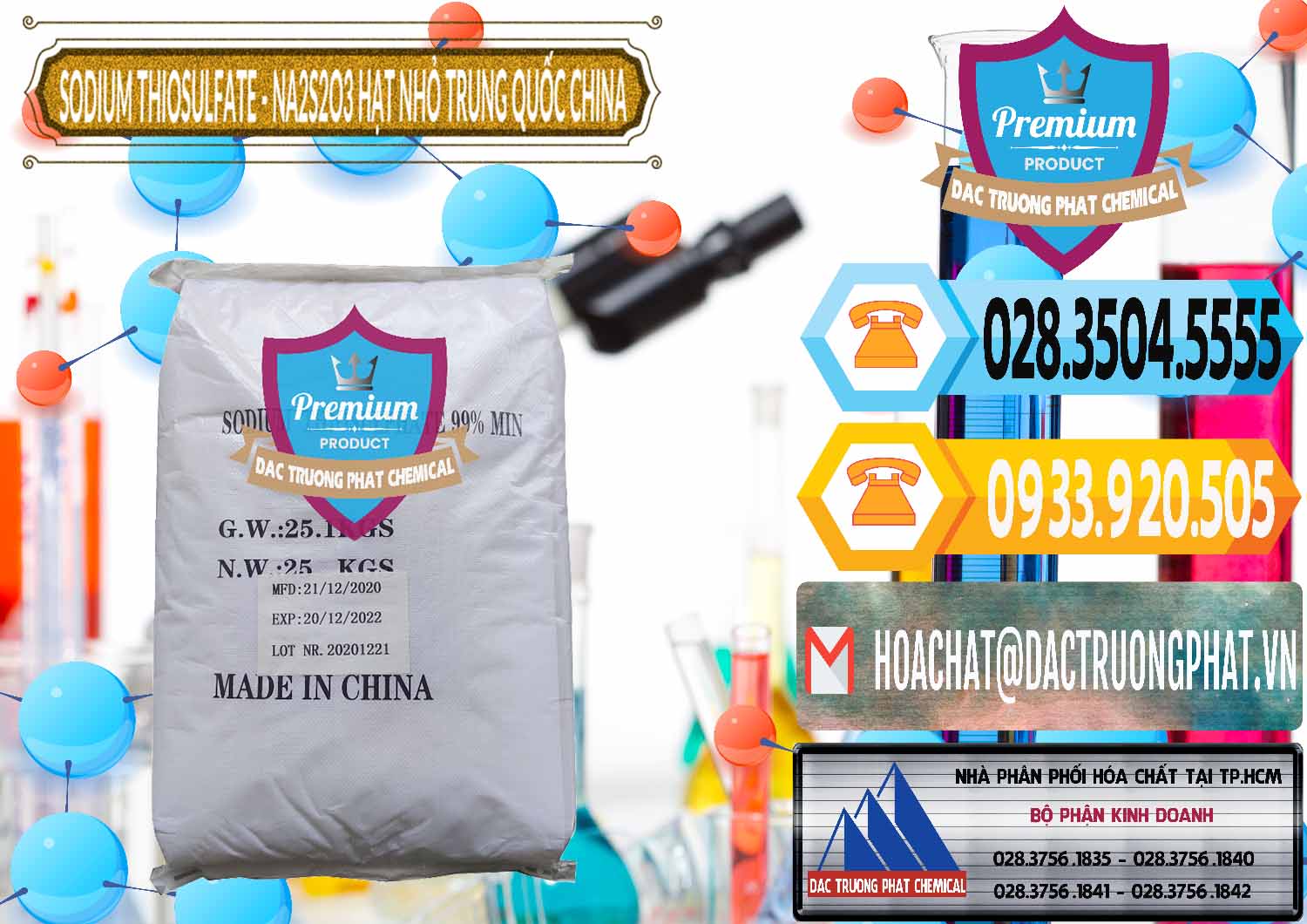 Đơn vị chuyên phân phối và bán Sodium Thiosulfate - NA2S2O3 Hạt Nhỏ Trung Quốc China - 0204 - Nơi chuyên cung cấp - kinh doanh hóa chất tại TP.HCM - hoachattayrua.net