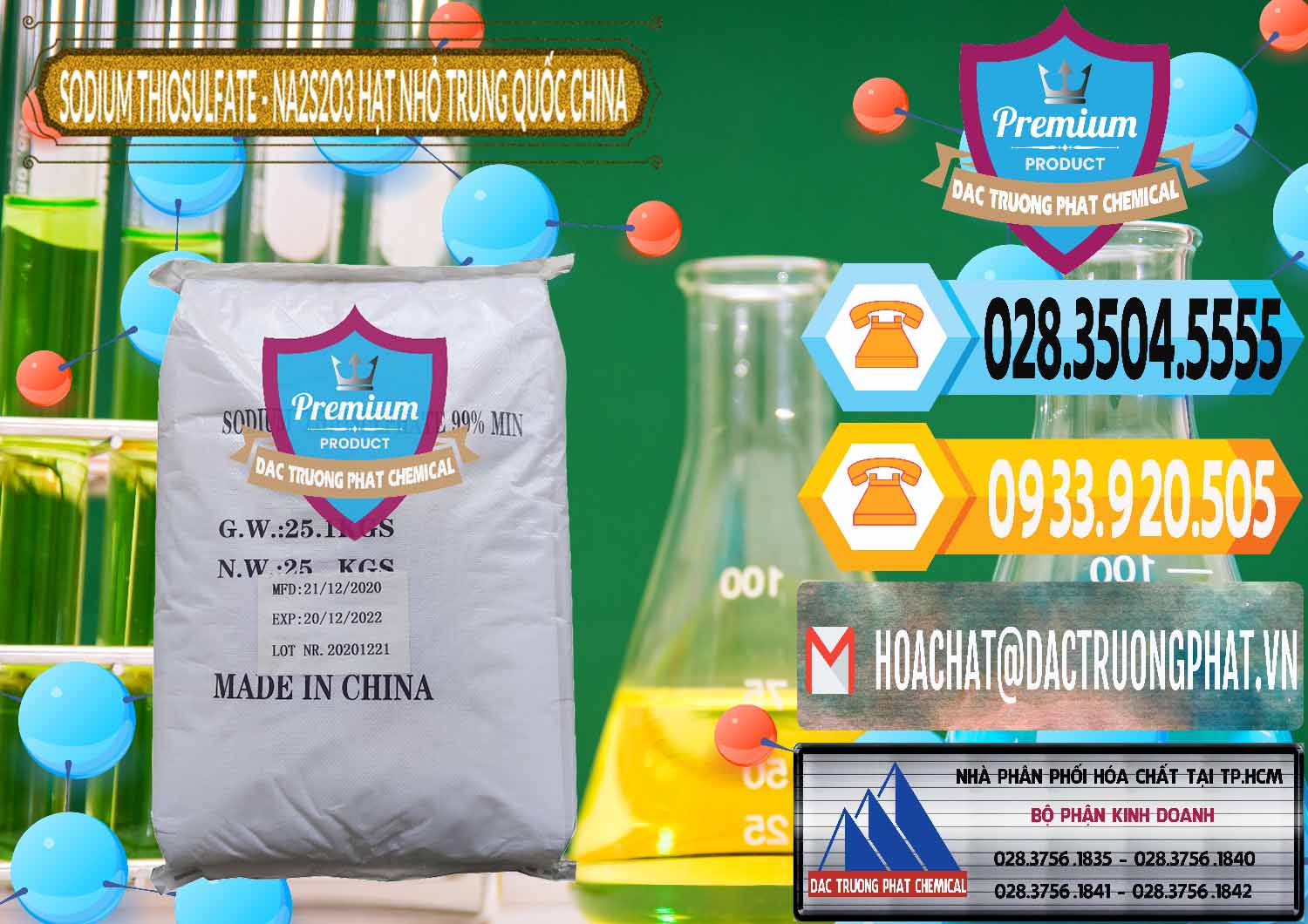 Công ty bán _ cung cấp Sodium Thiosulfate - NA2S2O3 Hạt Nhỏ Trung Quốc China - 0204 - Cty chuyên nhập khẩu - cung cấp hóa chất tại TP.HCM - hoachattayrua.net