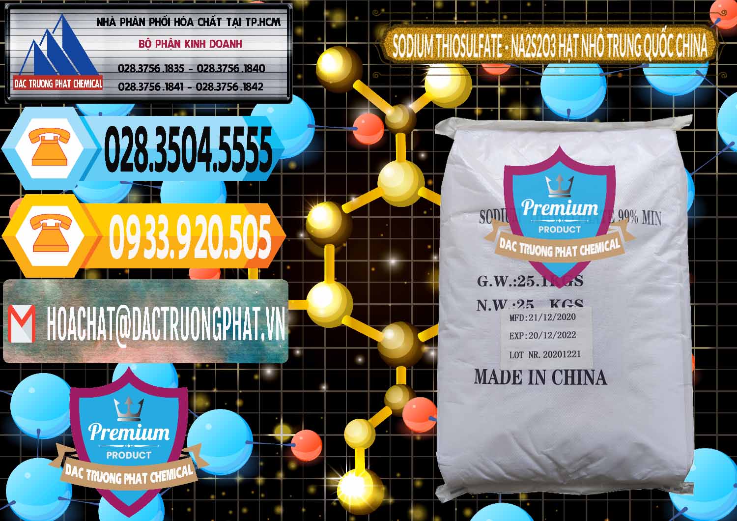 Chuyên phân phối & bán Sodium Thiosulfate - NA2S2O3 Hạt Nhỏ Trung Quốc China - 0204 - Kinh doanh ( cung cấp ) hóa chất tại TP.HCM - hoachattayrua.net