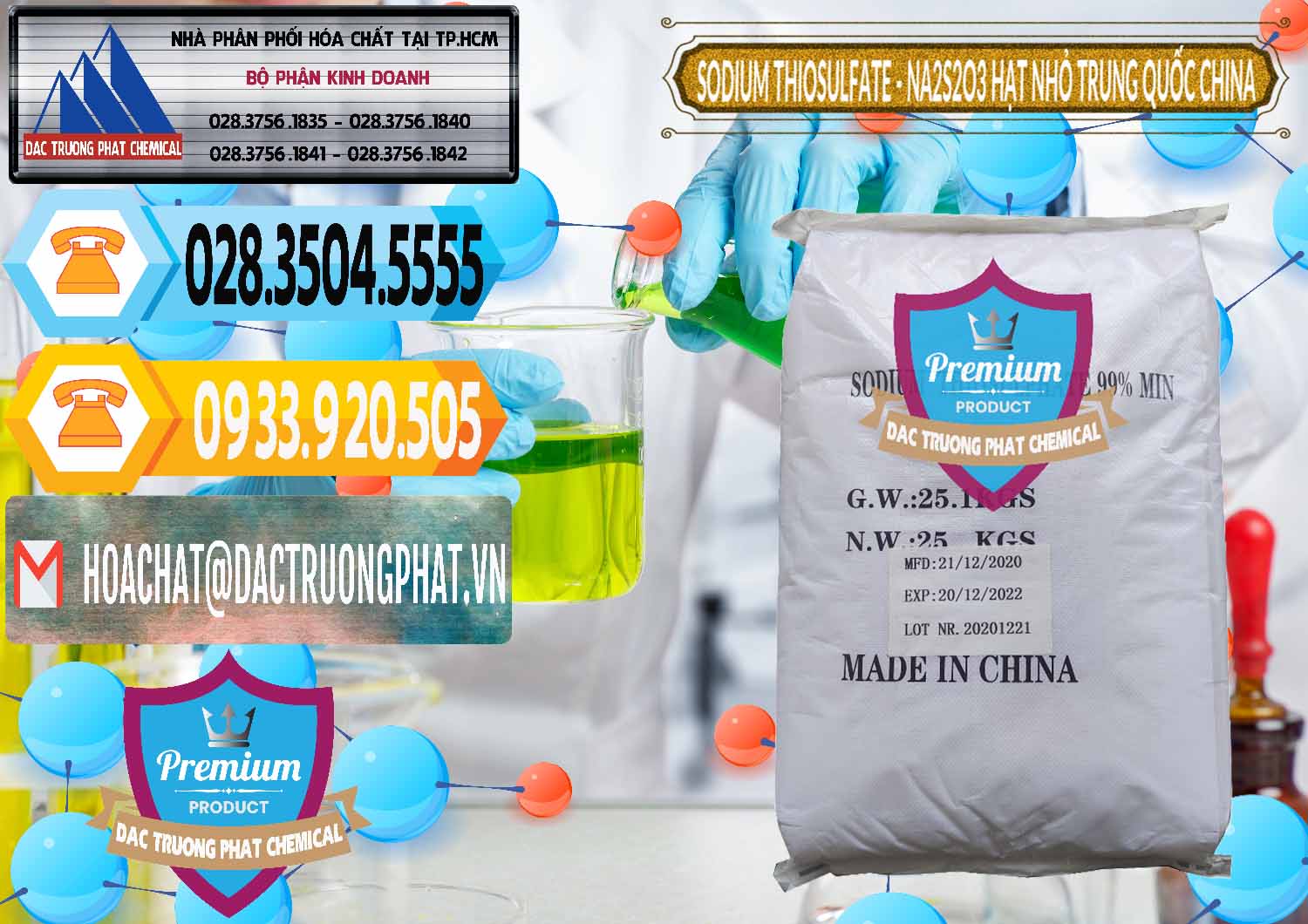 Chuyên bán & cung cấp Sodium Thiosulfate - NA2S2O3 Hạt Nhỏ Trung Quốc China - 0204 - Nhà cung cấp ( phân phối ) hóa chất tại TP.HCM - hoachattayrua.net