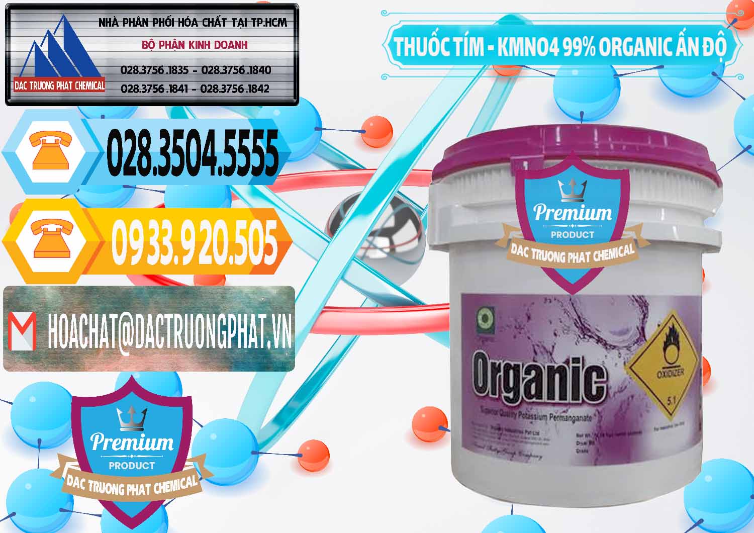 Đơn vị bán ( cung ứng ) Thuốc Tím - KMNO4 99% Organic Ấn Độ India - 0216 - Đơn vị chuyên nhập khẩu & cung cấp hóa chất tại TP.HCM - hoachattayrua.net