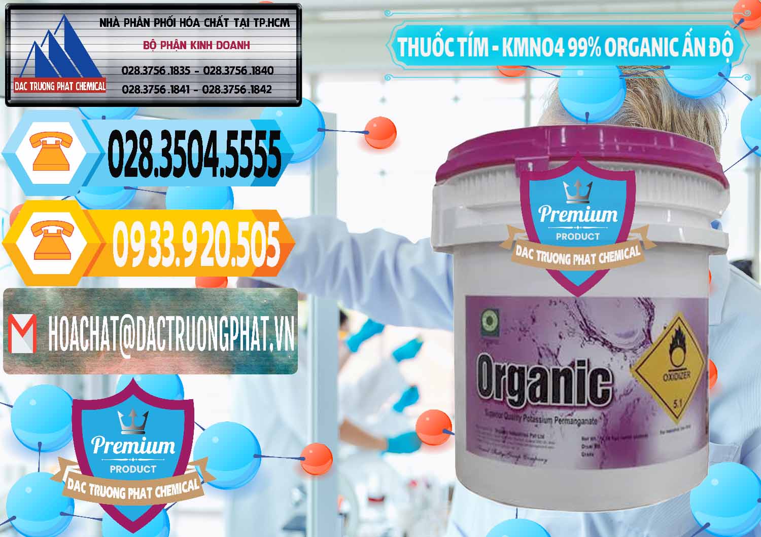 Đơn vị chuyên cung cấp và bán Thuốc Tím - KMNO4 99% Organic Ấn Độ India - 0216 - Nhà cung cấp và nhập khẩu hóa chất tại TP.HCM - hoachattayrua.net