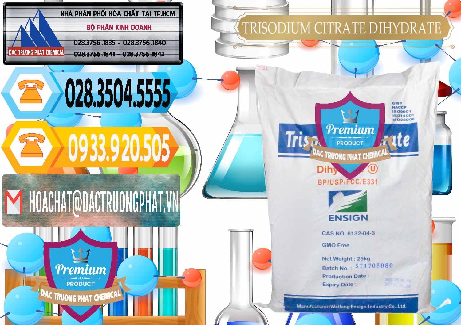 Nơi chuyên cung cấp & bán Trisodium Citrate Dihydrate - Na3C6H5O7 Weifang Trung Quốc China - 0324 - Phân phối - cung cấp hóa chất tại TP.HCM - hoachattayrua.net