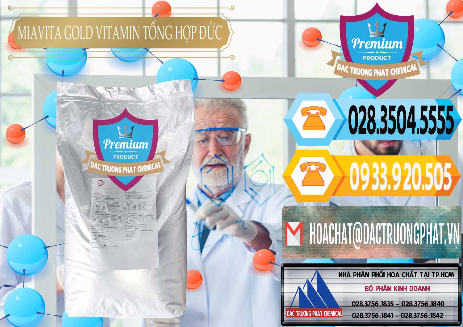 Chuyên bán và phân phối Vitamin Tổng Hợp Miavita Gold Đức Germany - 0307 - Đơn vị phân phối - cung cấp hóa chất tại TP.HCM - hoachattayrua.net