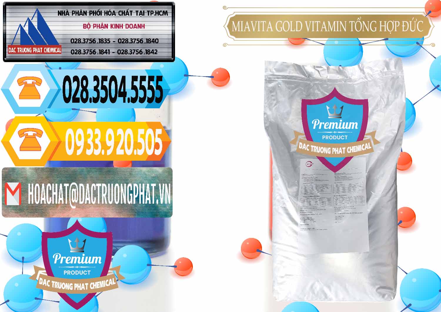 Cty nhập khẩu & bán Vitamin Tổng Hợp Miavita Gold Đức Germany - 0307 - Đơn vị chuyên cung ứng ( phân phối ) hóa chất tại TP.HCM - hoachattayrua.net
