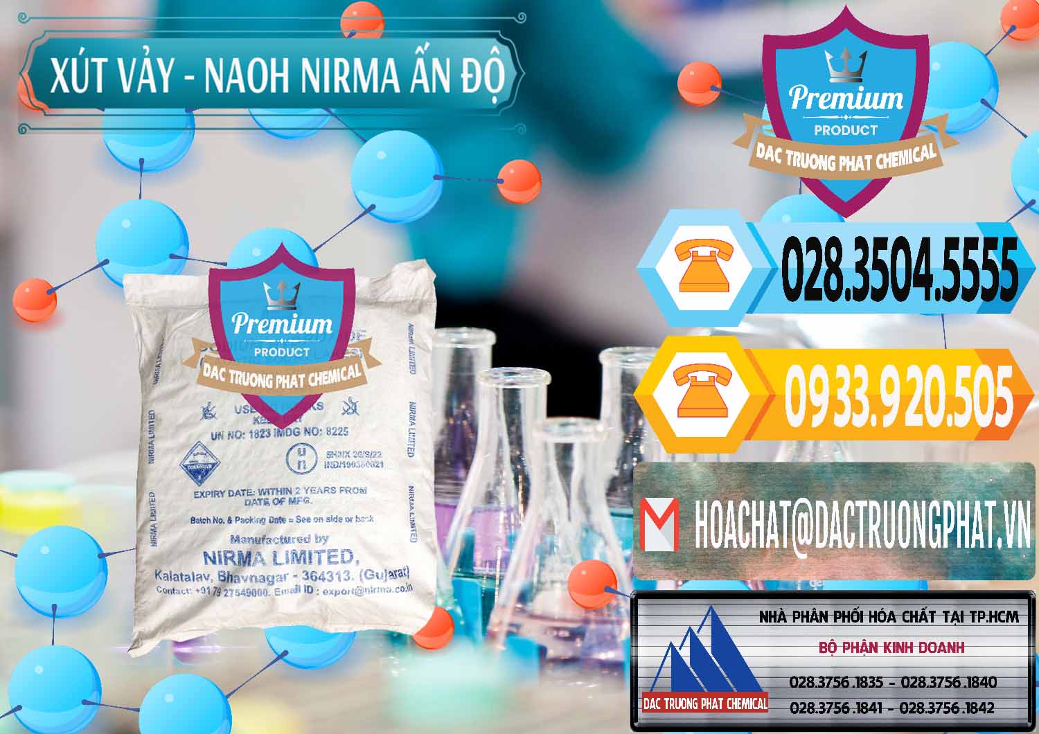 Đơn vị bán và cung cấp Xút Vảy - NaOH Vảy Nirma Ấn Độ India - 0371 - Kinh doanh & cung cấp hóa chất tại TP.HCM - hoachattayrua.net